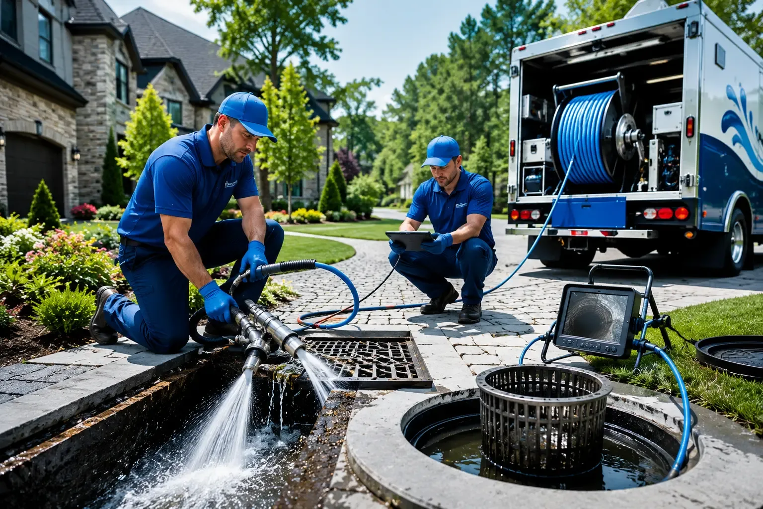 Local outdoor drain cleaning professionals in Dayton, MN